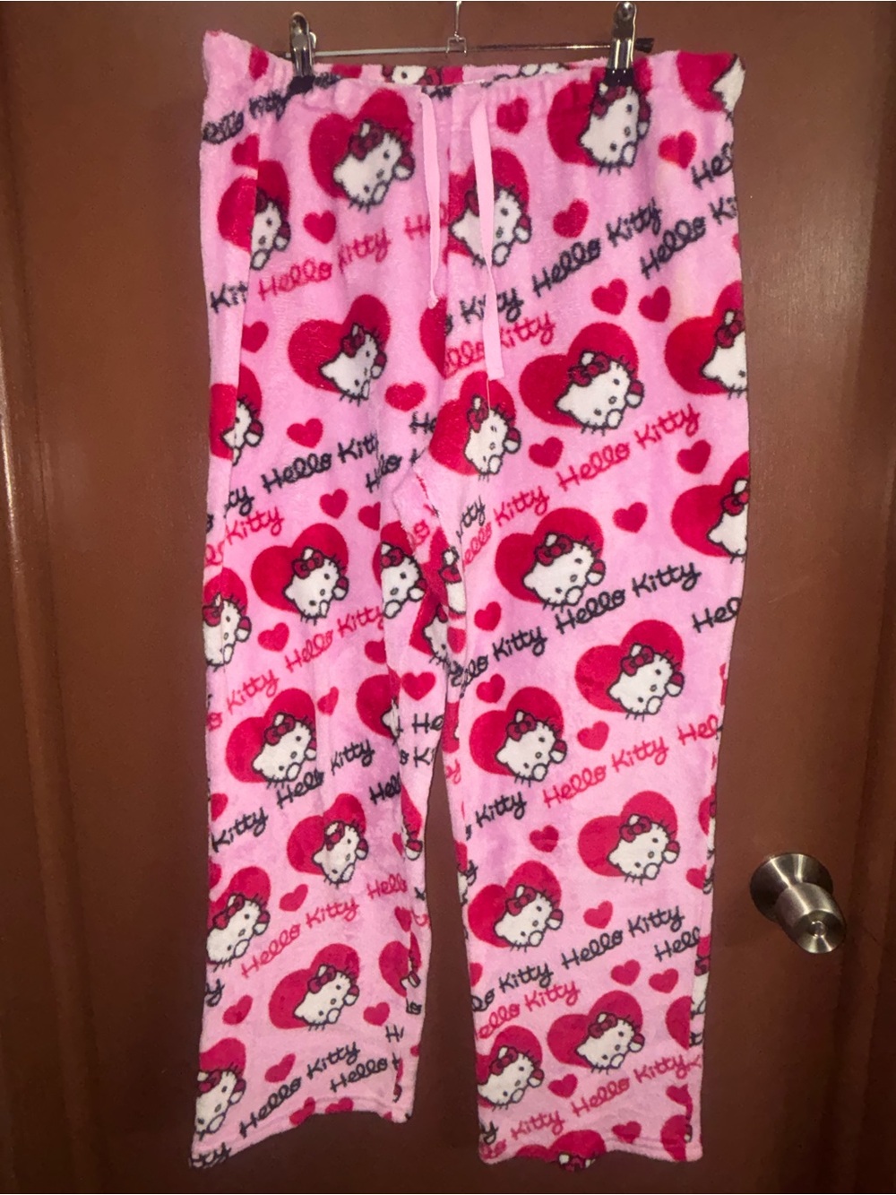 Hello Kitty Pink Hearts women’s Pajama Pants